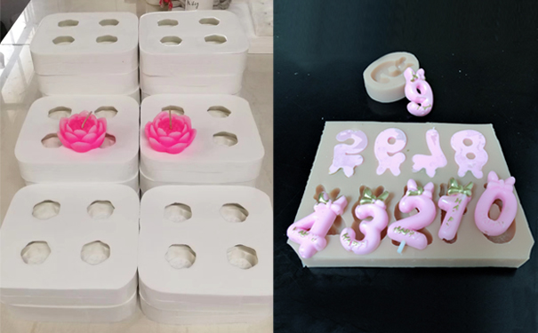 蠟燭模具用什么硅膠制作？