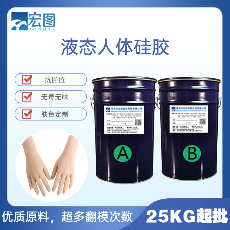 液態人體硅膠原料，人體相關制作的革新伙伴